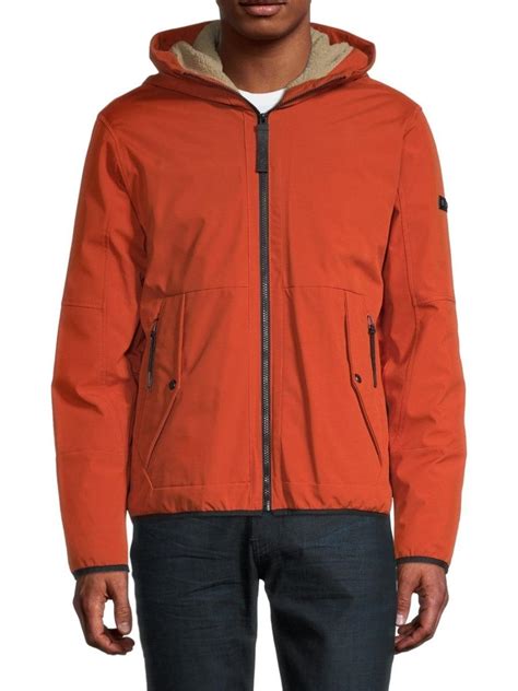 michael kors mens orange jacket